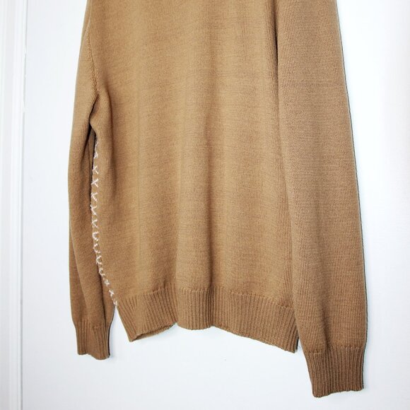 BNWT SS24 ERNEST W. BAKER QUILTED BOUCLE POLO CARDIGAN L - Picture 7 of 11